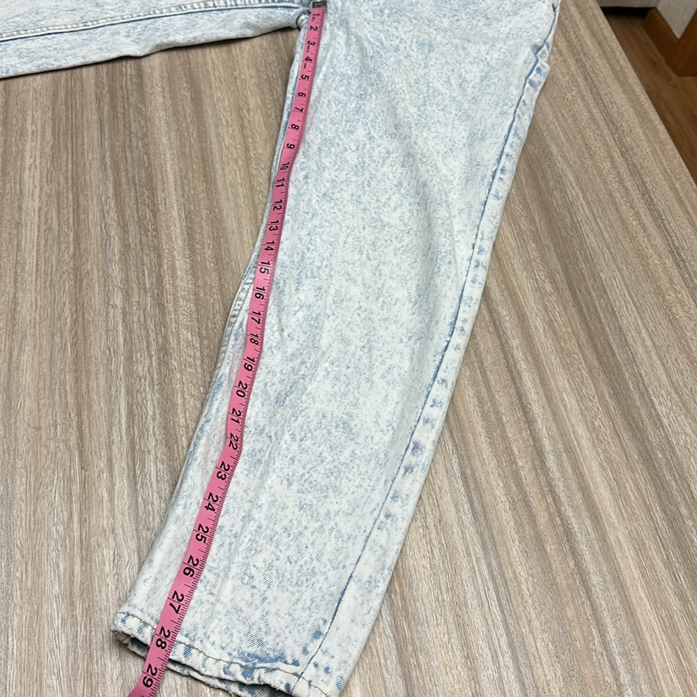 Orange tab San Francisco Vintage Levi’s 33x30 light acid wash amazing condition - Picture 9 of 10